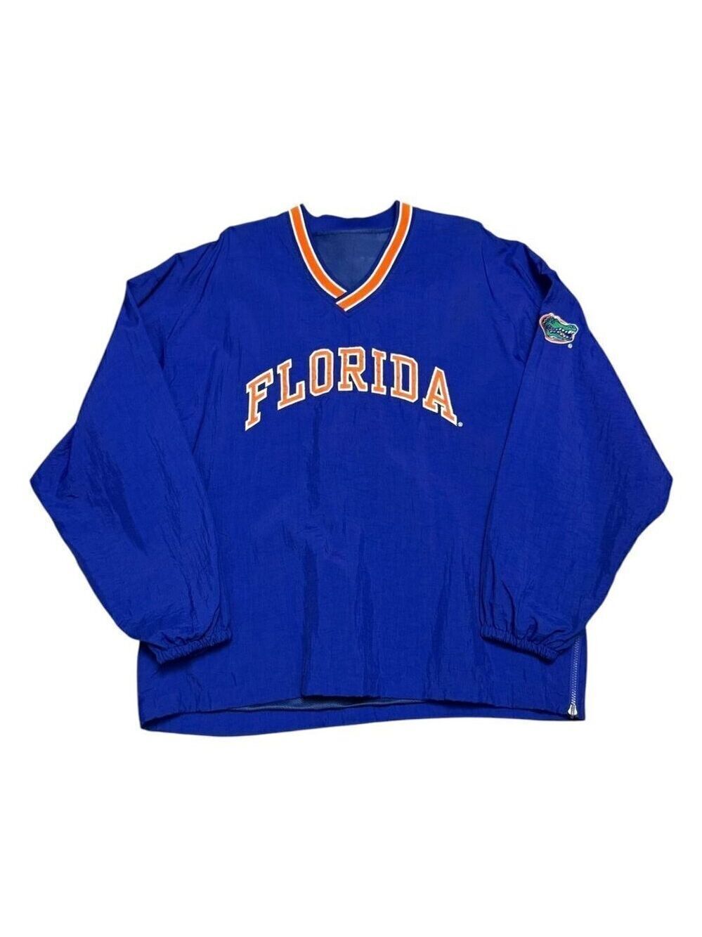 FLORIDA GATORS Jacket REVERSIBLE NCAA COLLEGE Windbreaker Bomber Mens Large